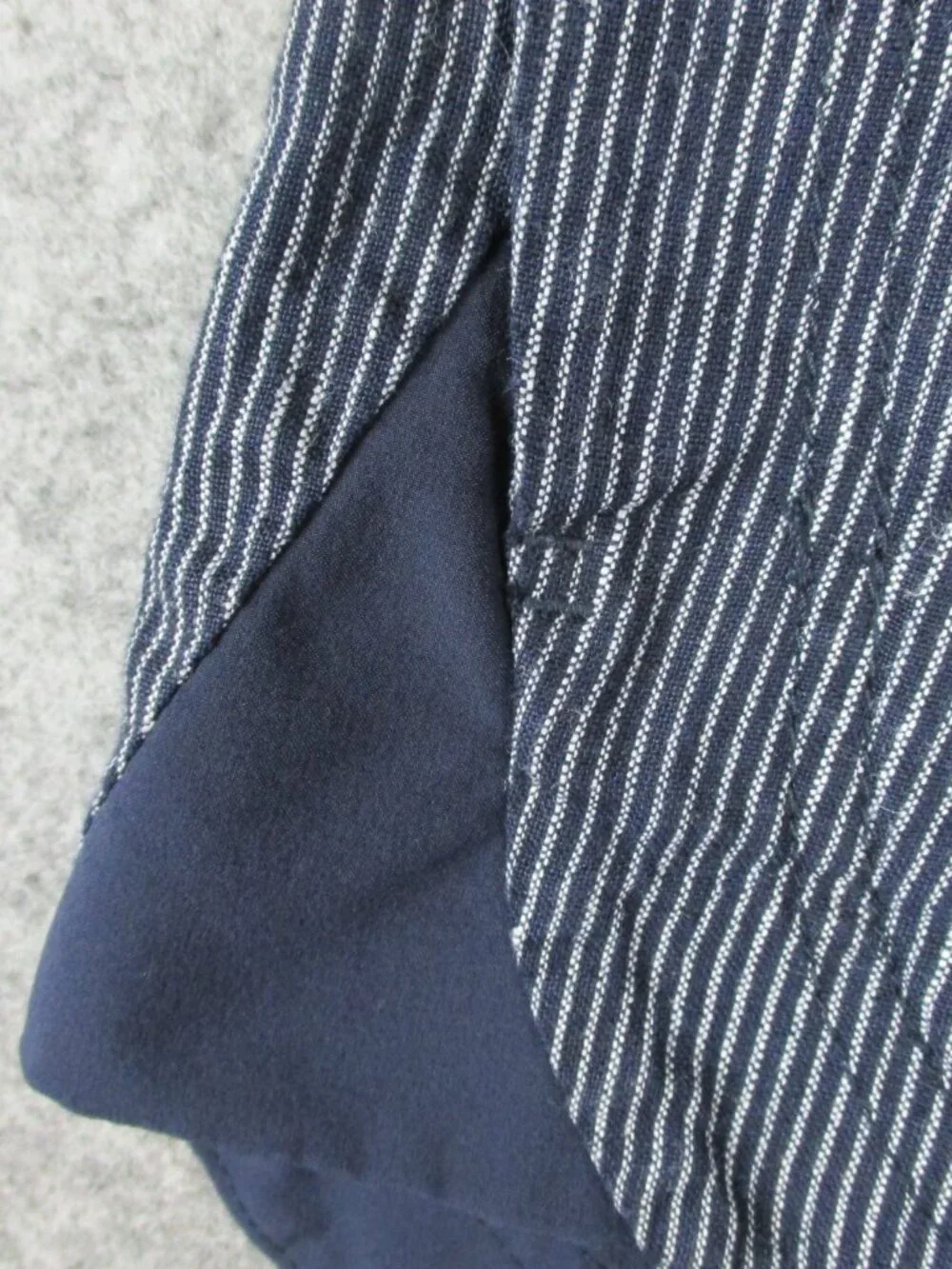Athleta Shorts Women's 8 Blue 100% Linen Beachside Bali Striped Pull On Summer
